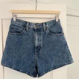 Levi's Blue Denim Shorts